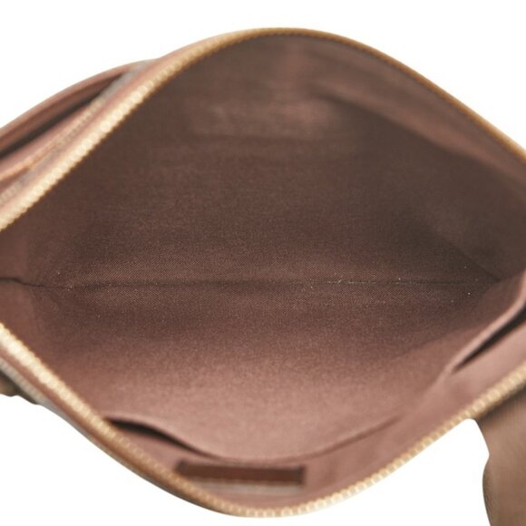 LOUIS VUITTON Brown Damier Leather Pochette Shoulder Bag - Picture 4 of 8